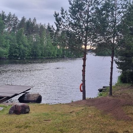Viihtyisae Hirsimoekki Jaerven Rannalla Siikainen 外观 照片