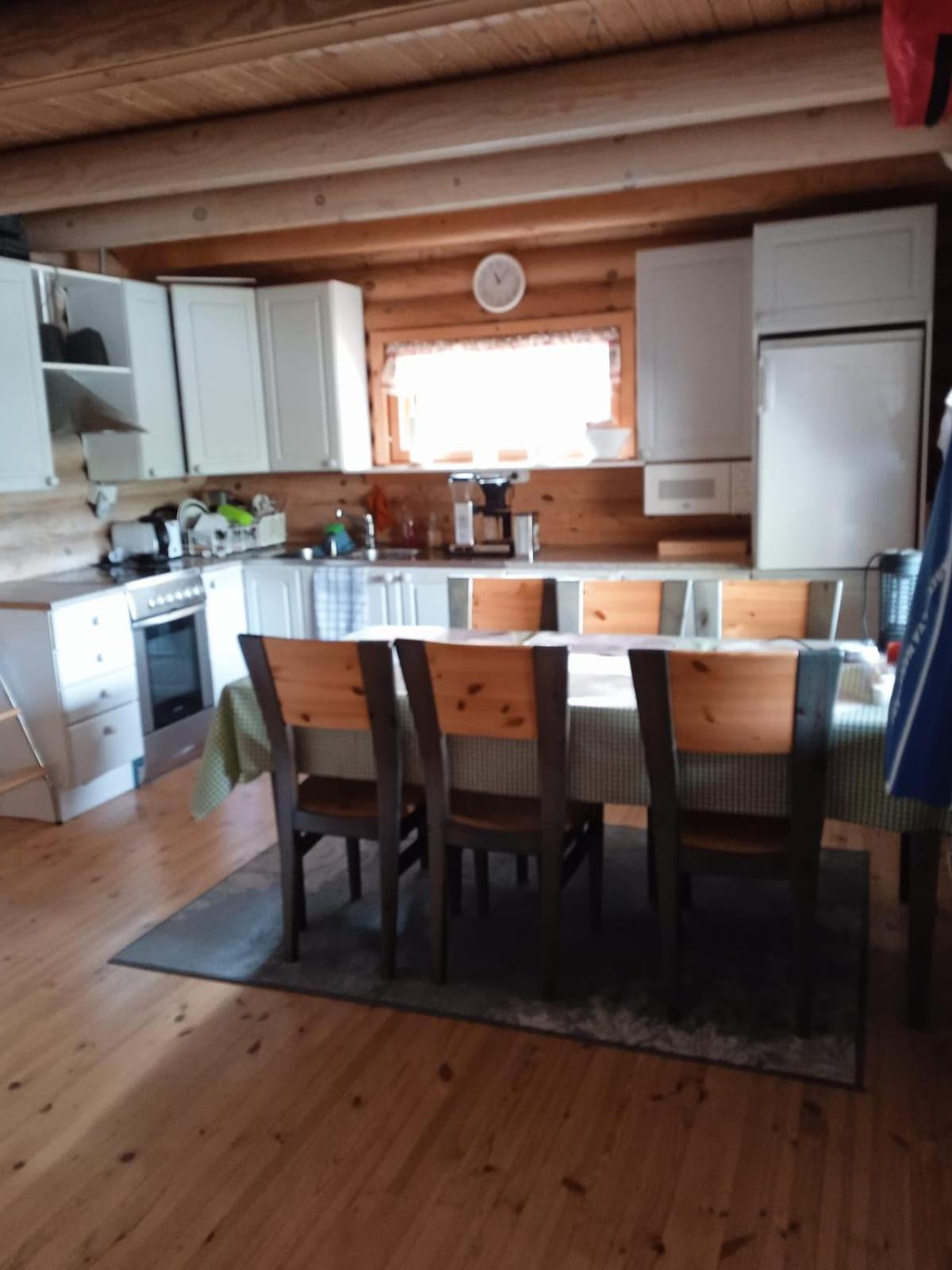Viihtyisae Hirsimoekki Jaerven Rannalla Siikainen 外观 照片